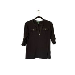 Lauren Ralph Lauren petite medium black size medium